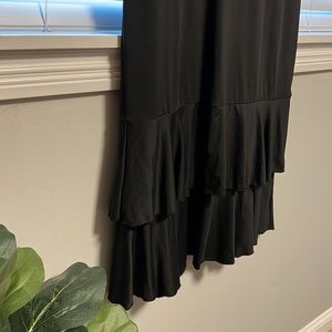 Nuggles black ruffle dress